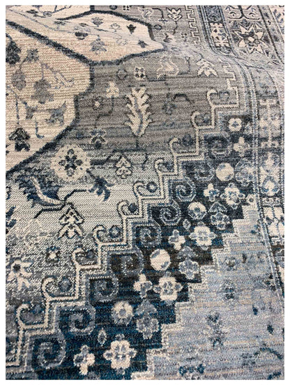 Artisan Kate Multi Gray Transitional Machinemade Rug - Rugs - Artisan - Atlanta Designer Rugs