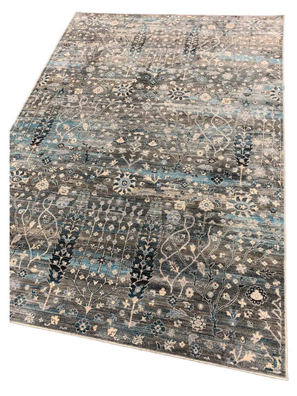 Artisan Kate Multi Gray Transitional Machinemade Rug - Rugs - Artisan - Atlanta Designer Rugs