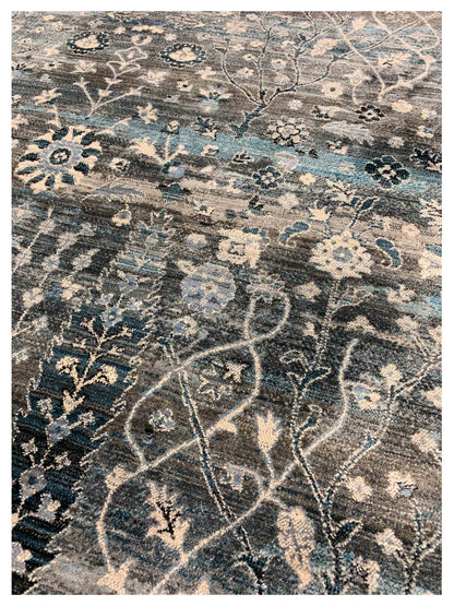 Artisan Kate Multi Gray Transitional Machinemade Rug - Rugs - Artisan - Atlanta Designer Rugs