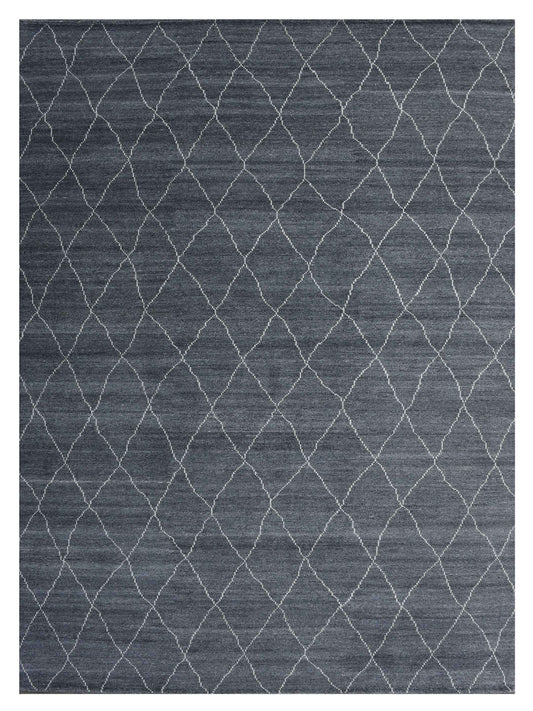 Artisan Kyra Grey Transitional Knotted Rug - Rugs - Artisan - Atlanta Designer Rugs