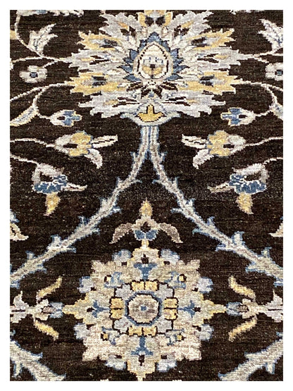 Artisan Audrey Chocolate Traditional Knotted Rug - Rugs - Artisan - Atlanta Designer Rugs