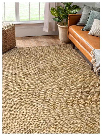 Artisan Natural Weave  Natural  Modern Woven Rug