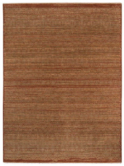 Limited KEMSEY KE - 670 Orange Rust Transitional Knotted Rug - Rugs - Limited - Atlanta Designer Rugs