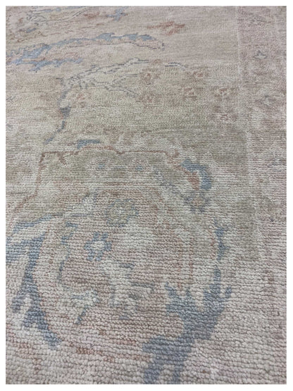 Artisan Julie Beige Camel Transitional Knotted Rug - Rugs - Artisan - Atlanta Designer Rugs