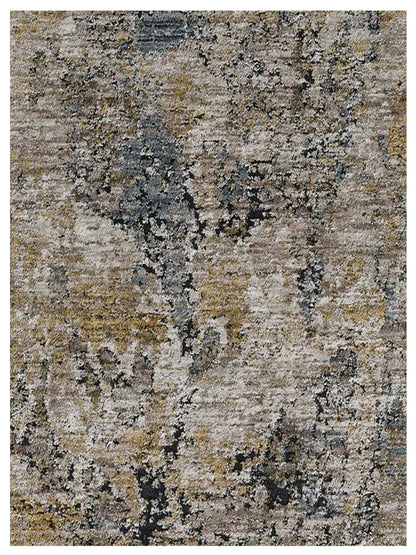 KAS Avani 8407 Blue Gold Transitional Machinemade Rug - Rugs - KAS - Atlanta Designer Rugs