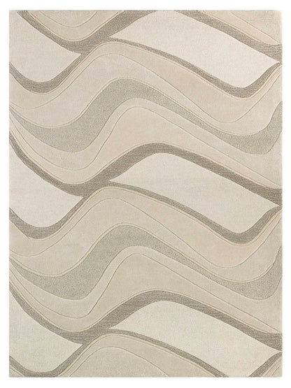 KAS Eternity 1085 Ivory Contemporary Tufted Rug - Rugs - KAS - Atlanta Designer Rugs