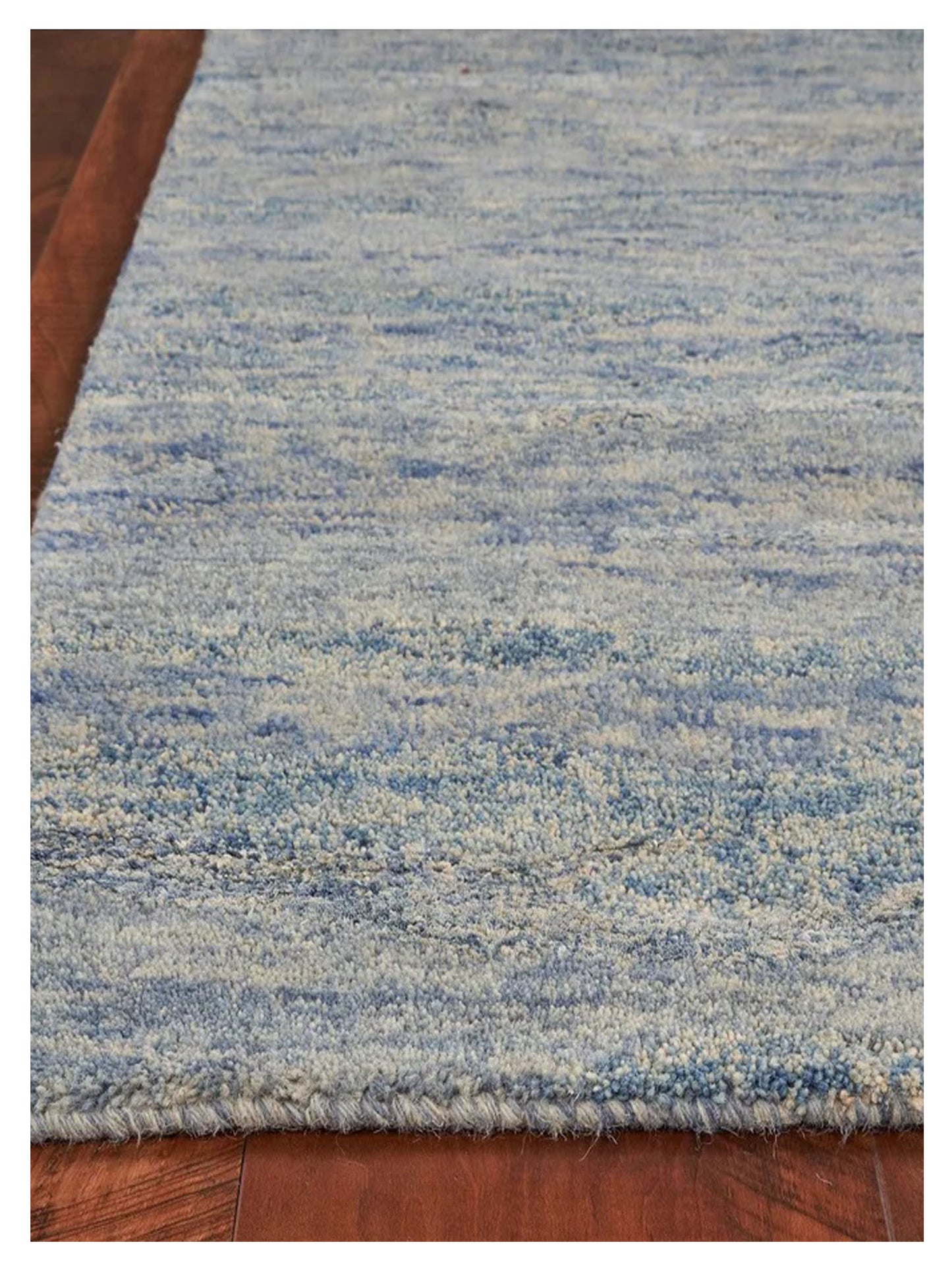 KAS Serenity 1254 Ocean Blue Transitional Tufted Rug