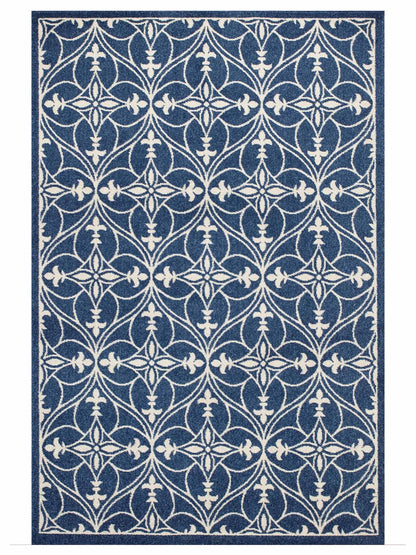 KAS Lucia 2755 Denim Indoor/Outdoor Machinemade Rug - Rugs - KAS - Atlanta Designer Rugs