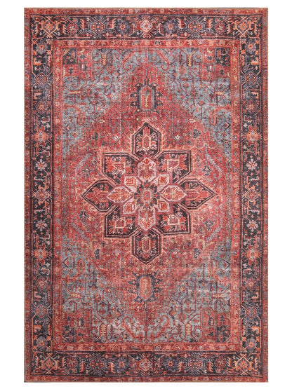 KAS London 4805 Red Transitional Machinemade Rug - Rugs - KAS - Atlanta Designer Rugs