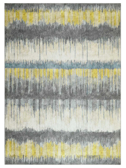 KAS London 4812 Gold Grey Transitional Machinemade Rug - Rugs - KAS - Atlanta Designer Rugs