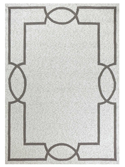 KAS Libby Langdon Hamptons 5223 Oatmeal Indoor/Outdoor Tufted Rug - Rugs - KAS - Atlanta Designer Rugs