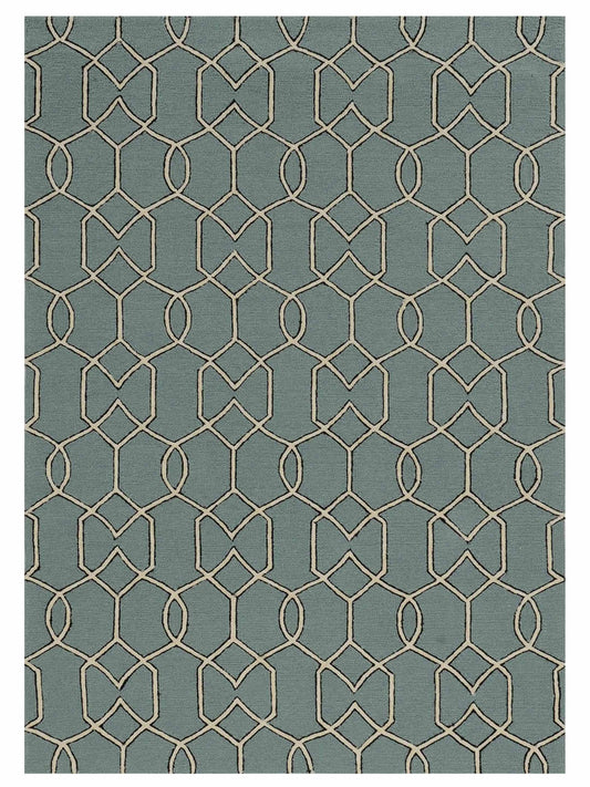 KAS Libby Langdon Hamptons 5232 Spa Indoor/Outdoor Tufted Rug - Rugs - KAS - Atlanta Designer Rugs