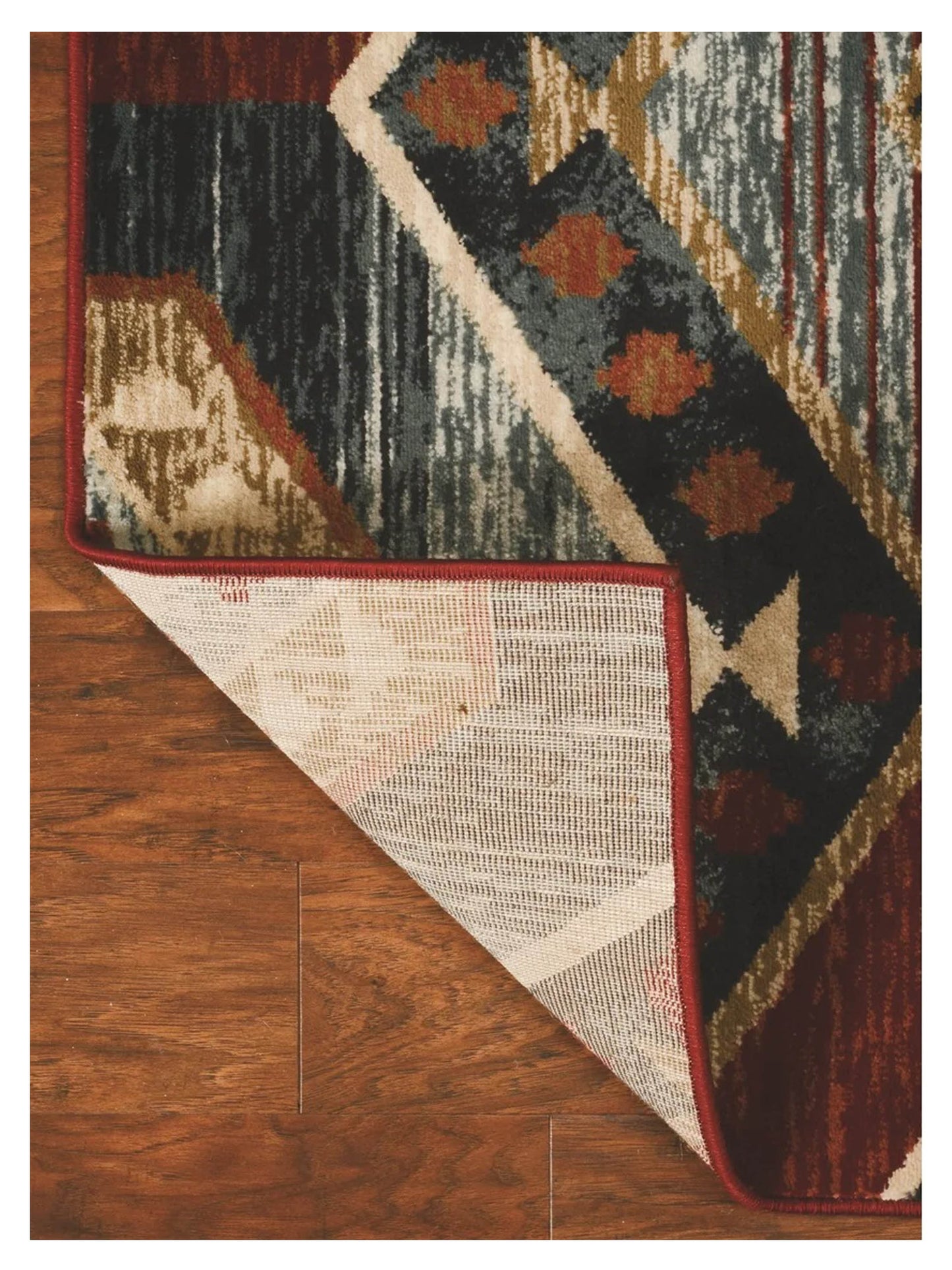 KAS Chester 5630 Red  Rustic & Lodge Machinemade Rug