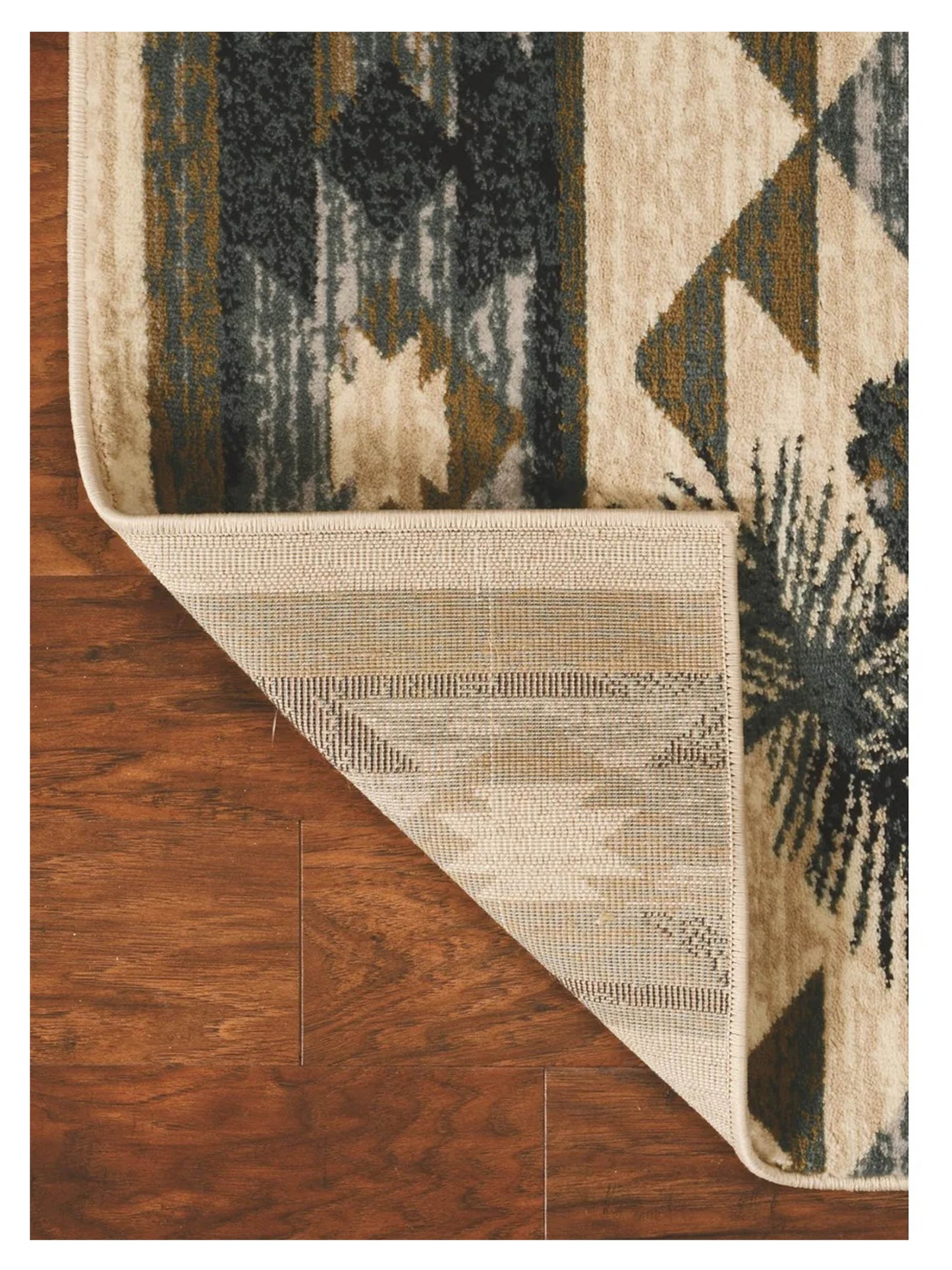 KAS Chester 5634 Ivory Blue Rustic & Lodge Machinemade Rug