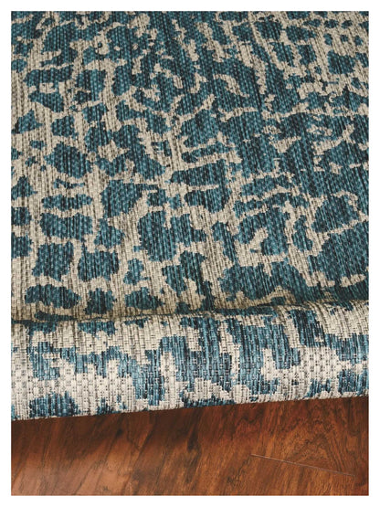 KAS Provo 5750 Teal Indoor/Outdoor Machinemade Rug - Rugs - KAS - Atlanta Designer Rugs