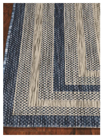 KAS Provo 5756 Grey Denim Indoor/Outdoor Machinemade Rug - Rugs - KAS - Atlanta Designer Rugs