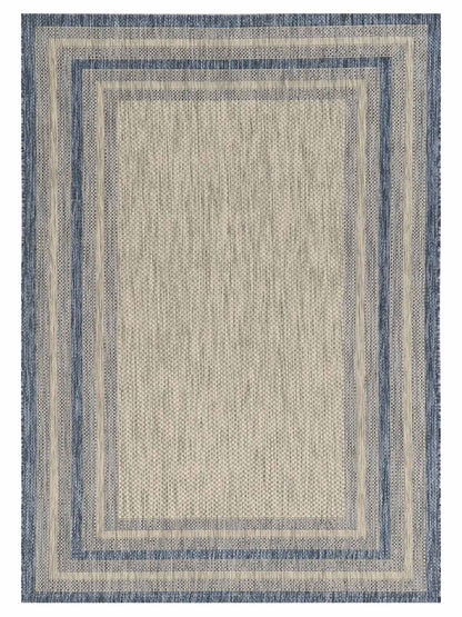 KAS Provo 5756 Grey Denim Indoor/Outdoor Machinemade Rug - Rugs - KAS - Atlanta Designer Rugs