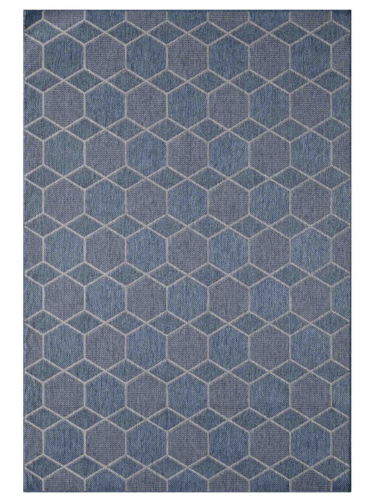 KAS Provo 5789 Blue Indoor/Outdoor Machinemade Rug - Rugs - KAS - Atlanta Designer Rugs