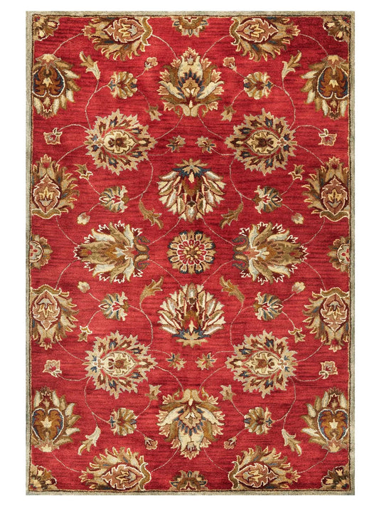 KAS Syriana 6003 Red Traditional Tufted Rug