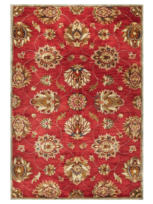 KAS Syriana 6003 Red Traditional Tufted Rug - Rugs - KAS - Atlanta Designer Rugs