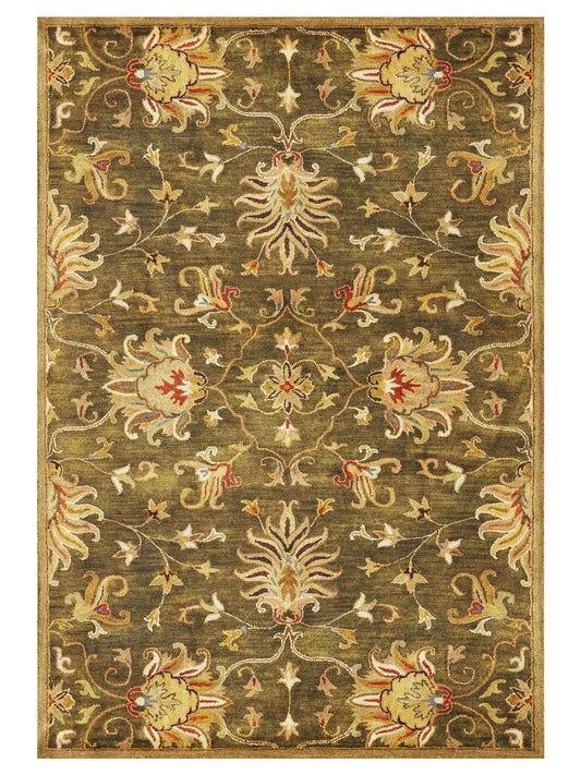 KAS Syriana 6010 Emerald Green Traditional Tufted Rug - Rugs - KAS - Atlanta Designer Rugs