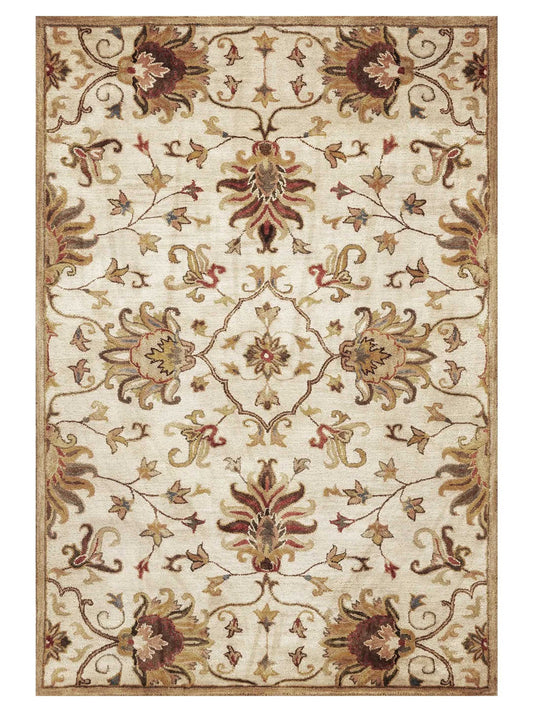 KAS Syriana 6012 Champagne Traditional Tufted Rug