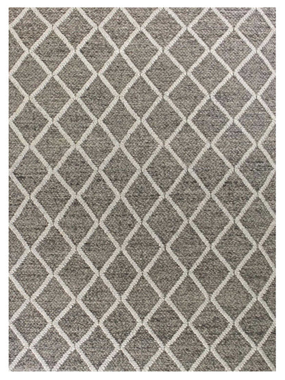 KAS Cortico 6162 Dark Grey Casual Woven Rug - Rugs - KAS - Atlanta Designer Rugs