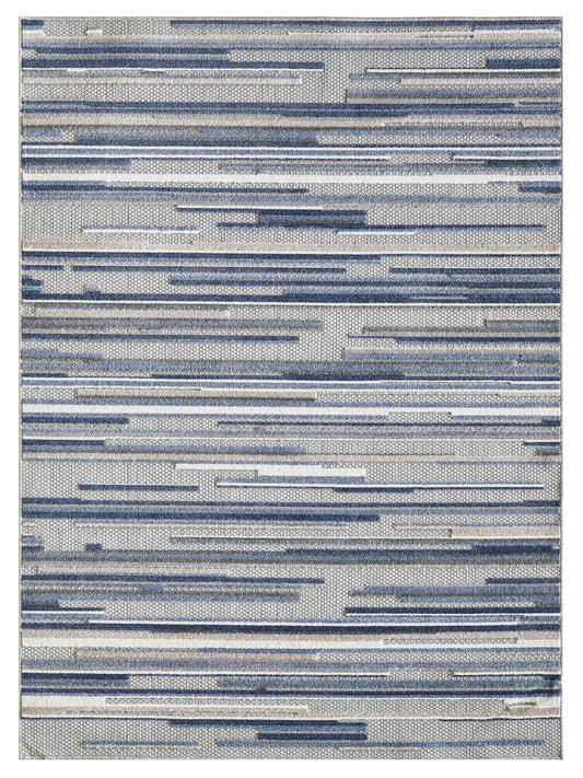 KAS Calla 6920 Blue Indoor/Outdoor Machinemade Rug - Rugs - KAS - Atlanta Designer Rugs