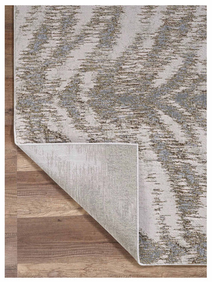 KAS LUNA 7141 Silver Gold Transitional Machinemade Rug - Rugs - KAS - Atlanta Designer Rugs