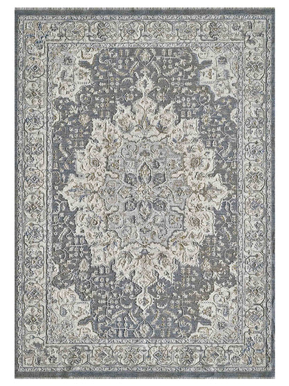 KAS Preston 8105 Blue Ivory Traditional Machinemade Rug - Rugs - KAS - Atlanta Designer Rugs