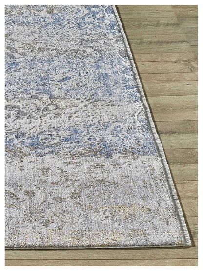 KAS Preston 8107 Ivory Blue Transitional Machinemade Rug - Rugs - KAS - Atlanta Designer Rugs