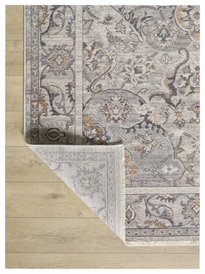 KAS Adele 8803 Grey Beige Traditional Machinemade Rug - Rugs - KAS - Atlanta Designer Rugs