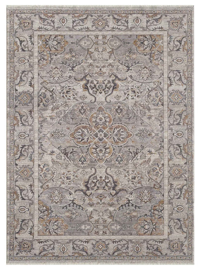 KAS Adele 8803 Grey Beige Traditional Machinemade Rug - Rugs - KAS - Atlanta Designer Rugs
