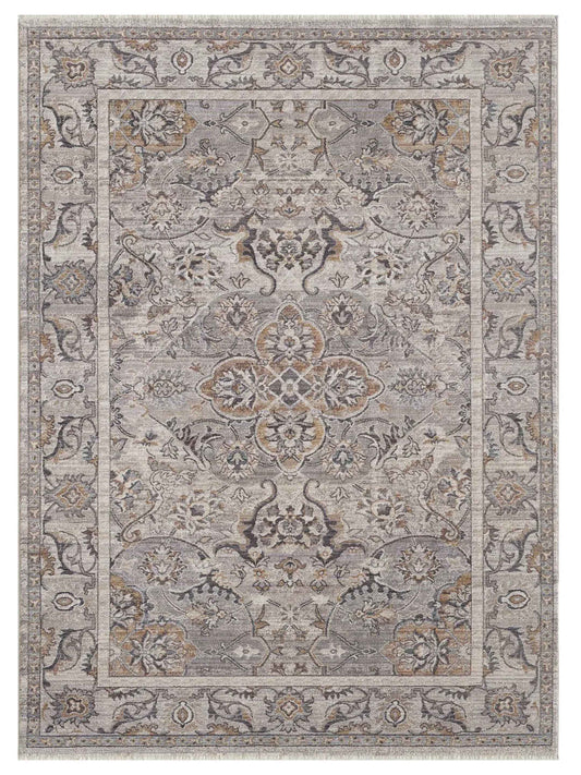 KAS Adele 8803 Grey Beige Traditional Machinemade Rug - Rugs - KAS - Atlanta Designer Rugs