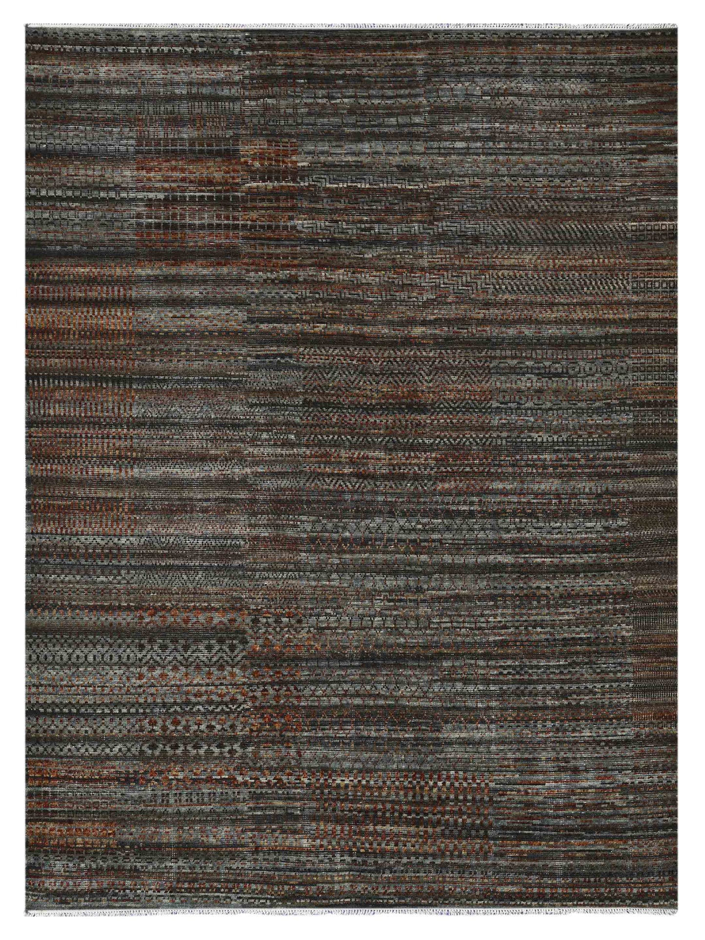 Limited LISMORE LI - 115 BRICK RED Transitional Knotted Rug - Rugs - Limited - Atlanta Designer Rugs