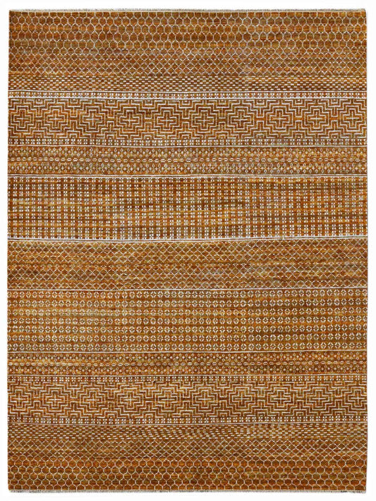 Limited LISMORE LI-103 Orange Transitional Knotted Rug