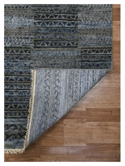Limited LISMORE LI - 108 GRAYISH BLUE Transitional Knotted Rug - Rugs - Limited - Atlanta Designer Rugs
