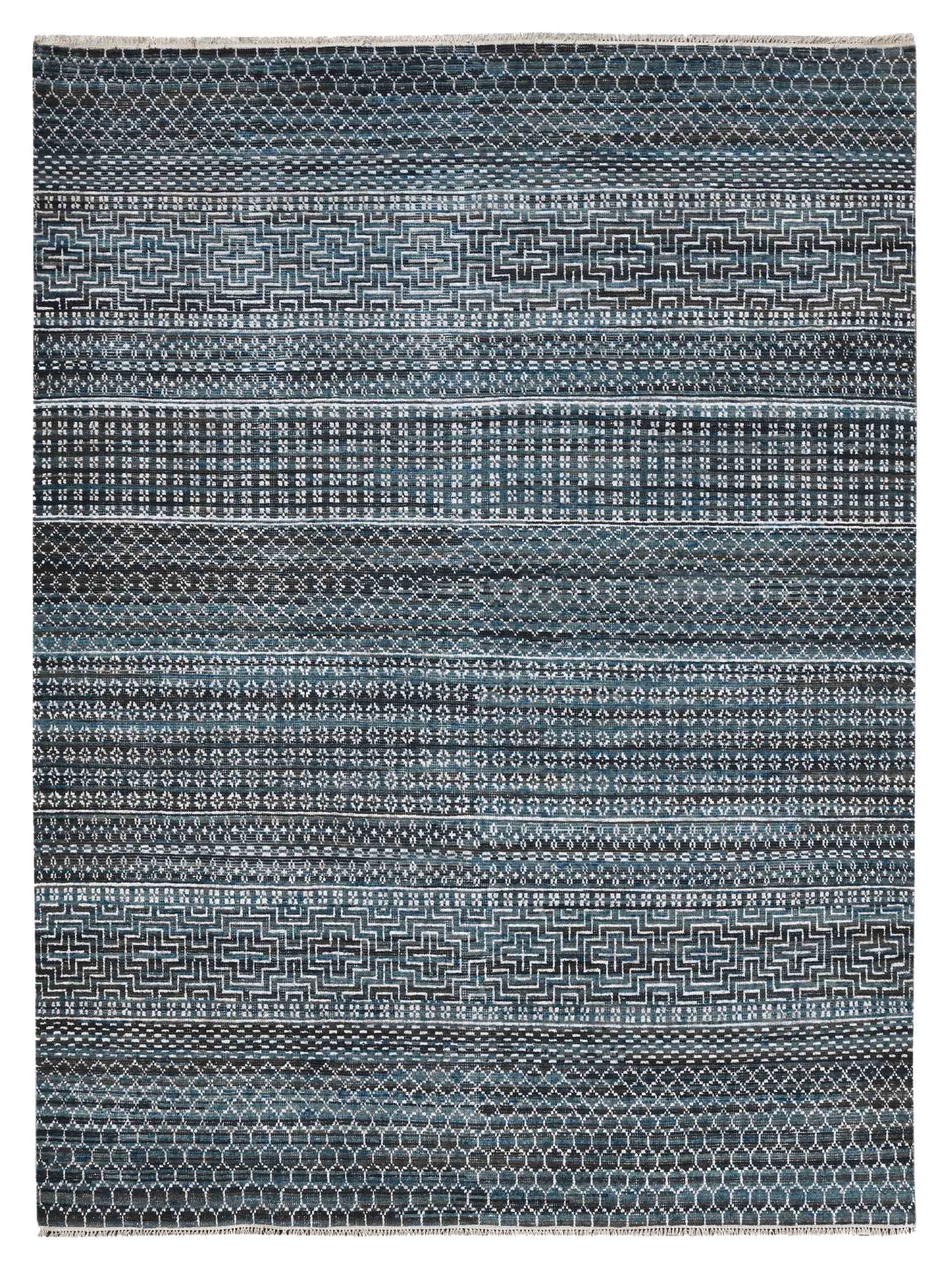 Limited LISMORE LI - 125 OCEAN BLUE Transitional Knotted Rug - Rugs - Limited - Atlanta Designer Rugs