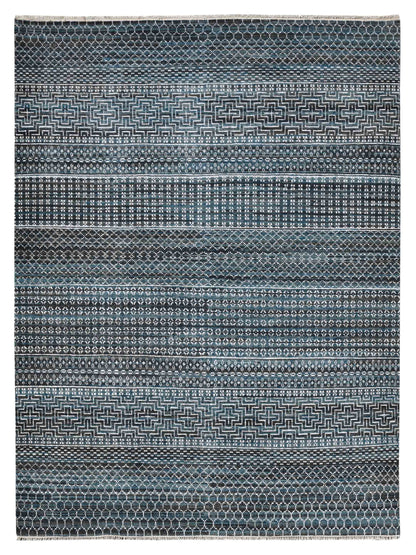 Limited LISMORE LI - 125 OCEAN BLUE Transitional Knotted Rug - Rugs - Limited - Atlanta Designer Rugs