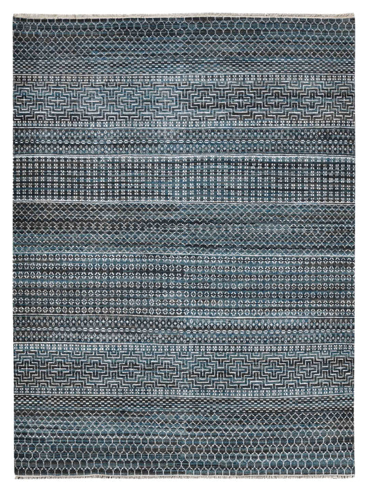 Limited LISMORE LI - 125 OCEAN BLUE Transitional Knotted Rug - Rugs - Limited - Atlanta Designer Rugs