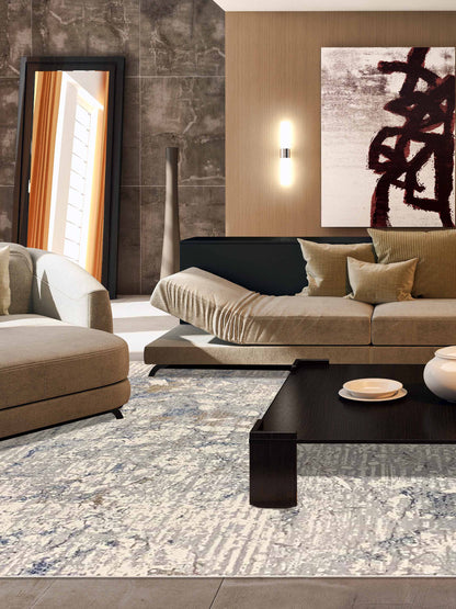 Artisan Louise Cream Transitional Machinemade Rug - Rugs - Artisan - Atlanta Designer Rugs