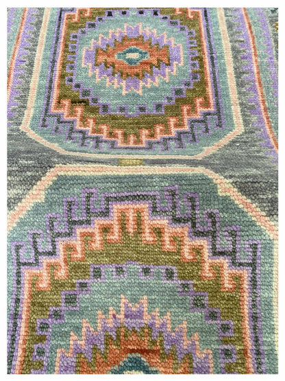 Artisan Blossom - 2 Grey Traditional Knotted Rug - Rugs - Artisan - Atlanta Designer Rugs