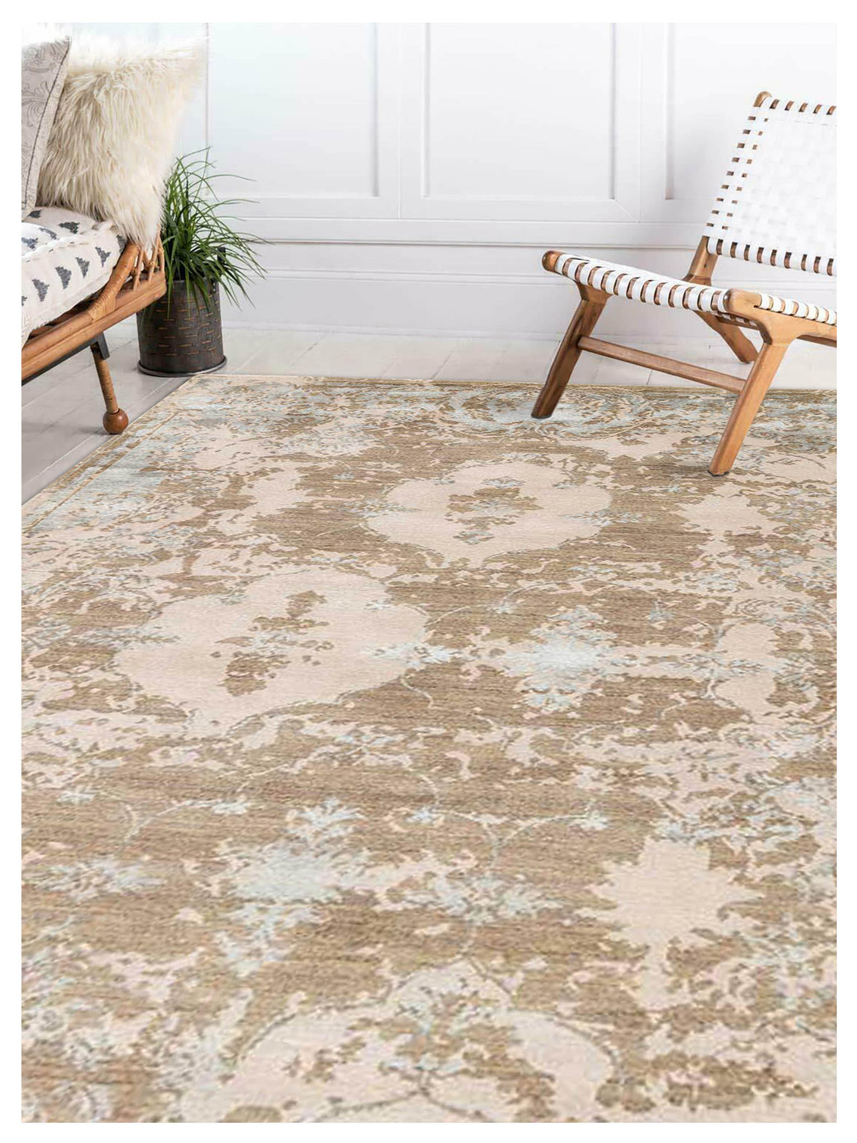 Mellow Sand Rug Limited MELBOURNE ME-259 Sand Transitional Knotted Rugs – Atlanta ...