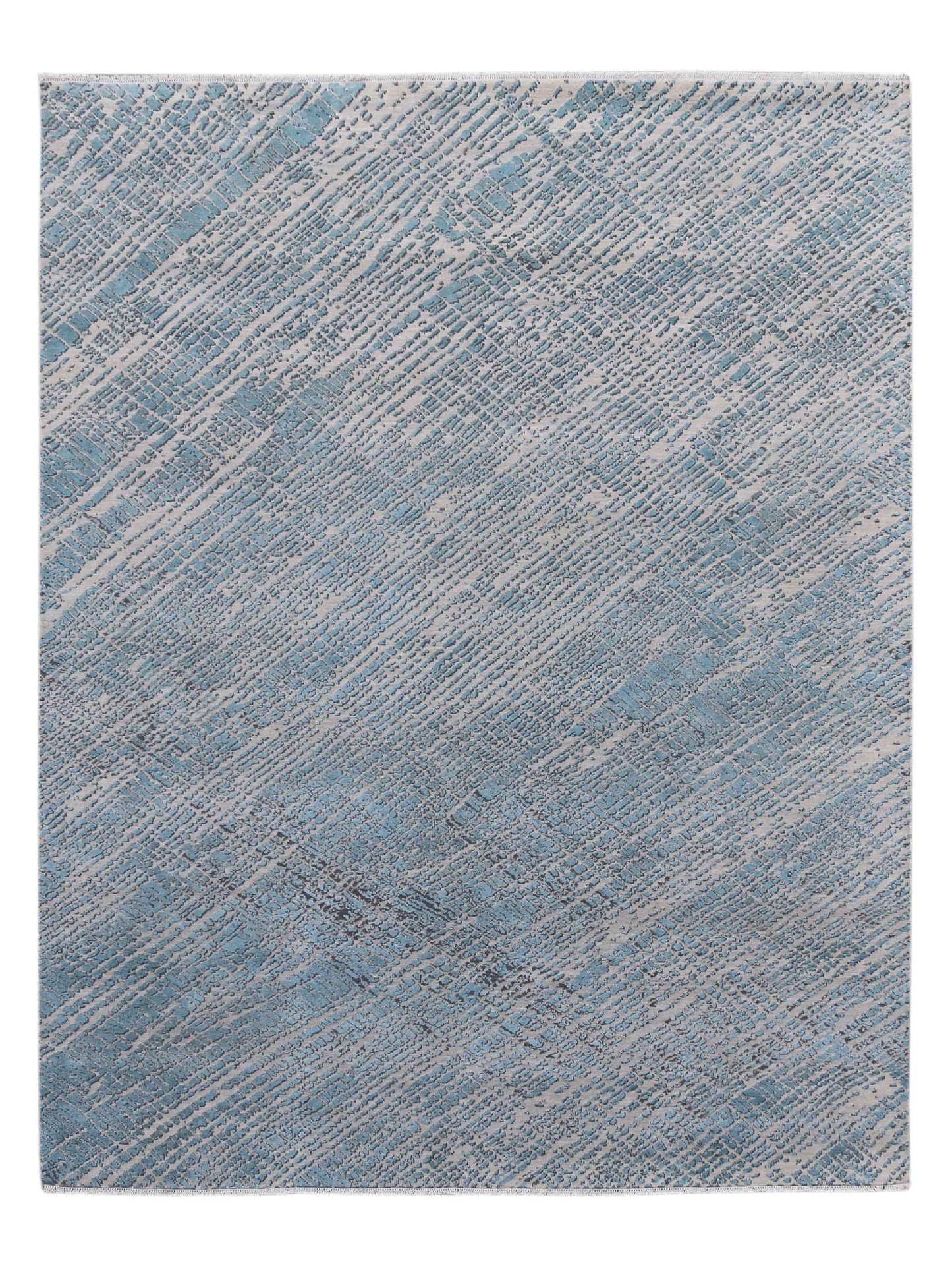 Limited MELBOURNE ME - 260 BLUE Transitional Knotted Rug - Rugs - Limited - Atlanta Designer Rugs