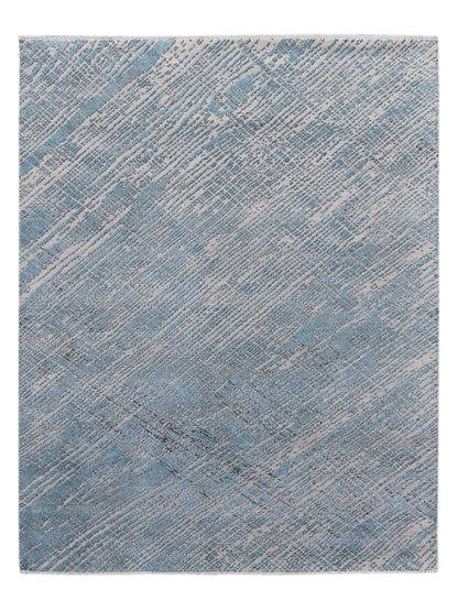 Limited MELBOURNE ME - 260 BLUE Transitional Knotted Rug - Rugs - Limited - Atlanta Designer Rugs
