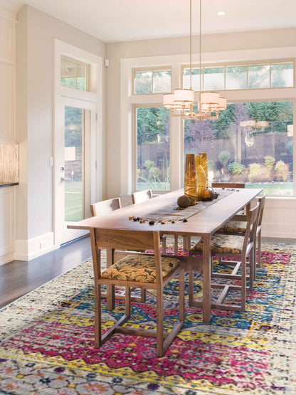 Limited Grace GE - 355 IVORY PINK Traditional Machinemade Rug - Rugs - Limited - Atlanta Designer Rugs