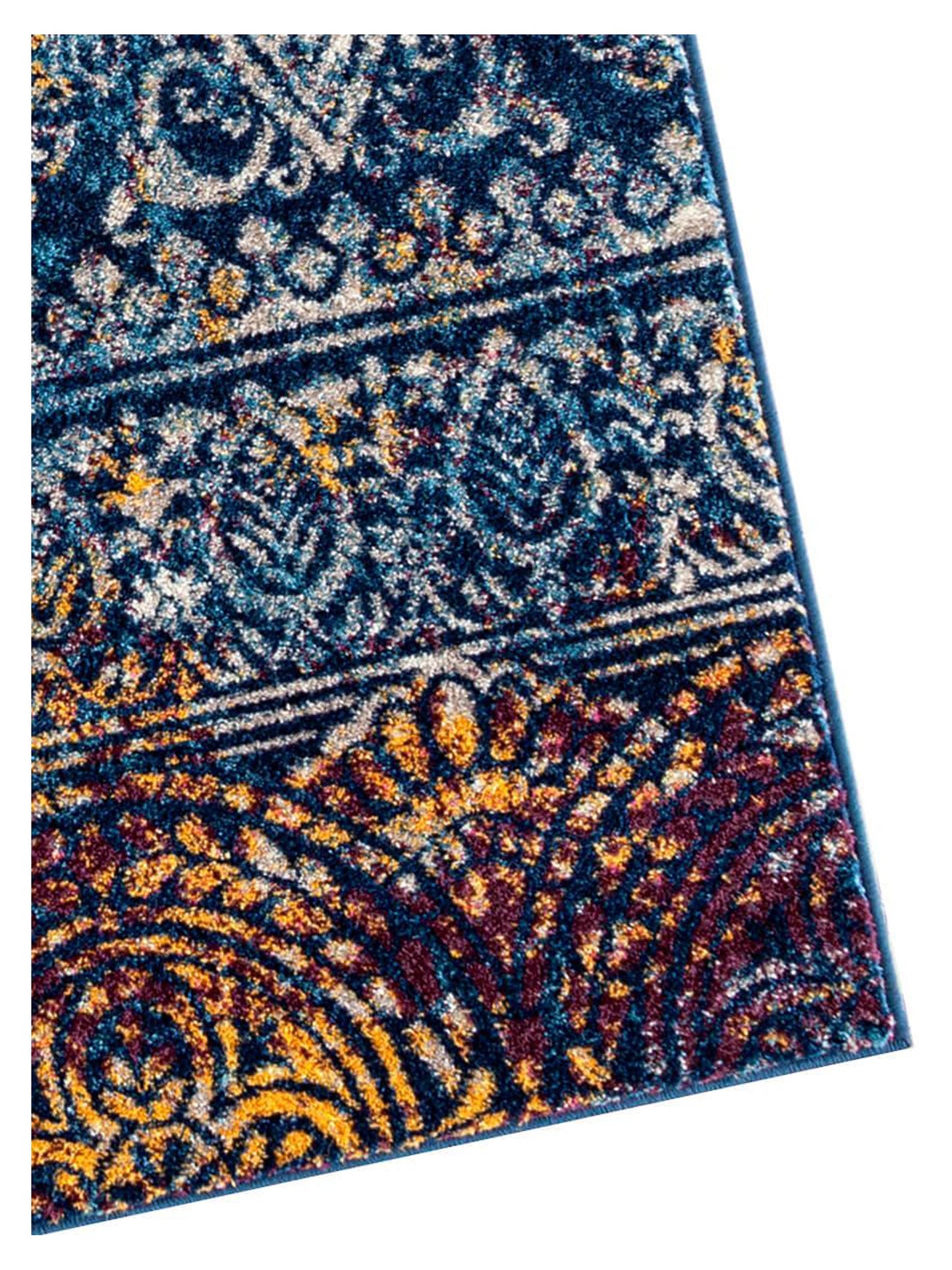 Limited Grace GE-359 TEAL BLUE  Transitional Machinemade Rug