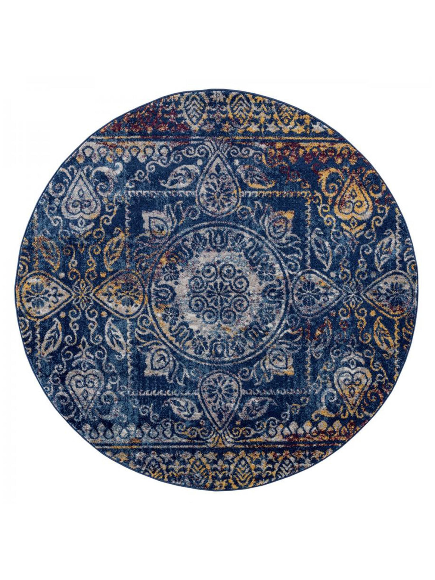 Limited Grace GE-359 TEAL BLUE  Transitional Machinemade Rug