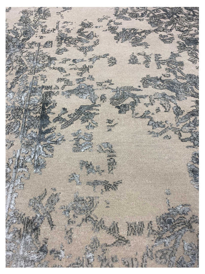 Artisan Reese Beige Grey Transitional Knotted Rug - Rugs - Artisan - Atlanta Designer Rugs