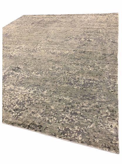 Artisan Toni Charcoal Transitional Knotted Rug - Rugs - Artisan - Atlanta Designer Rugs